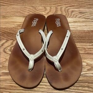 Flojos Tan Sandals Classic Comfort